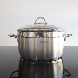 Service Inox 9 piéces avec couvecle