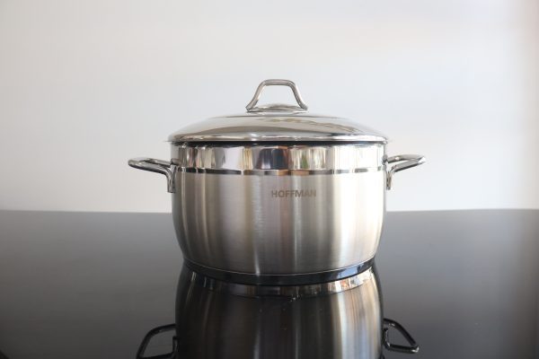 Service Inox 9 piéces avec couvecle