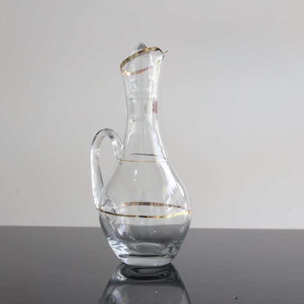 Verre cristal bohemia rond + carafe (clore) – Image 3