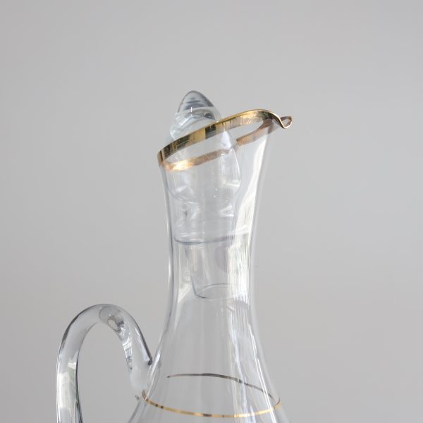 Verre cristal bohemia rond + carafe (clore) – Image 5