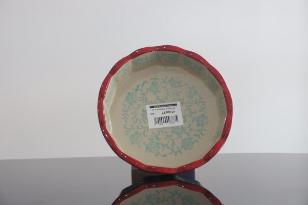 Petit Plat de Four Rond Rouge – Image 4