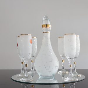 6verres+carafe oval
