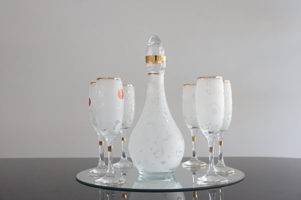 6verres+carafe oval