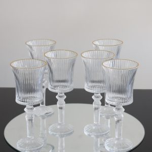 6 verres d'eau
