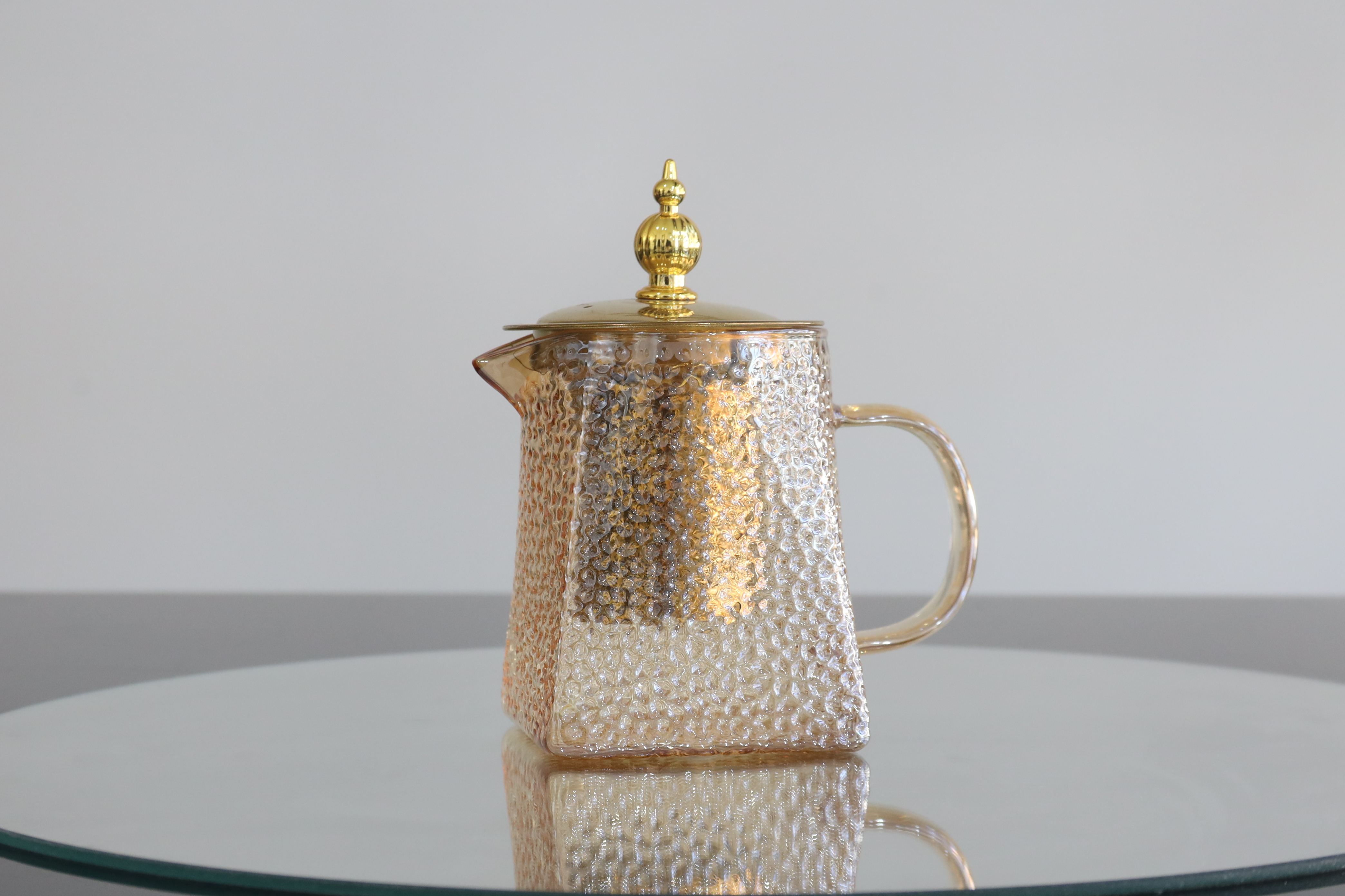 Théière en verre