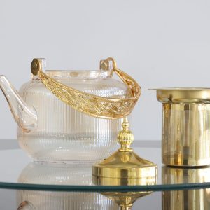 Théière en verre