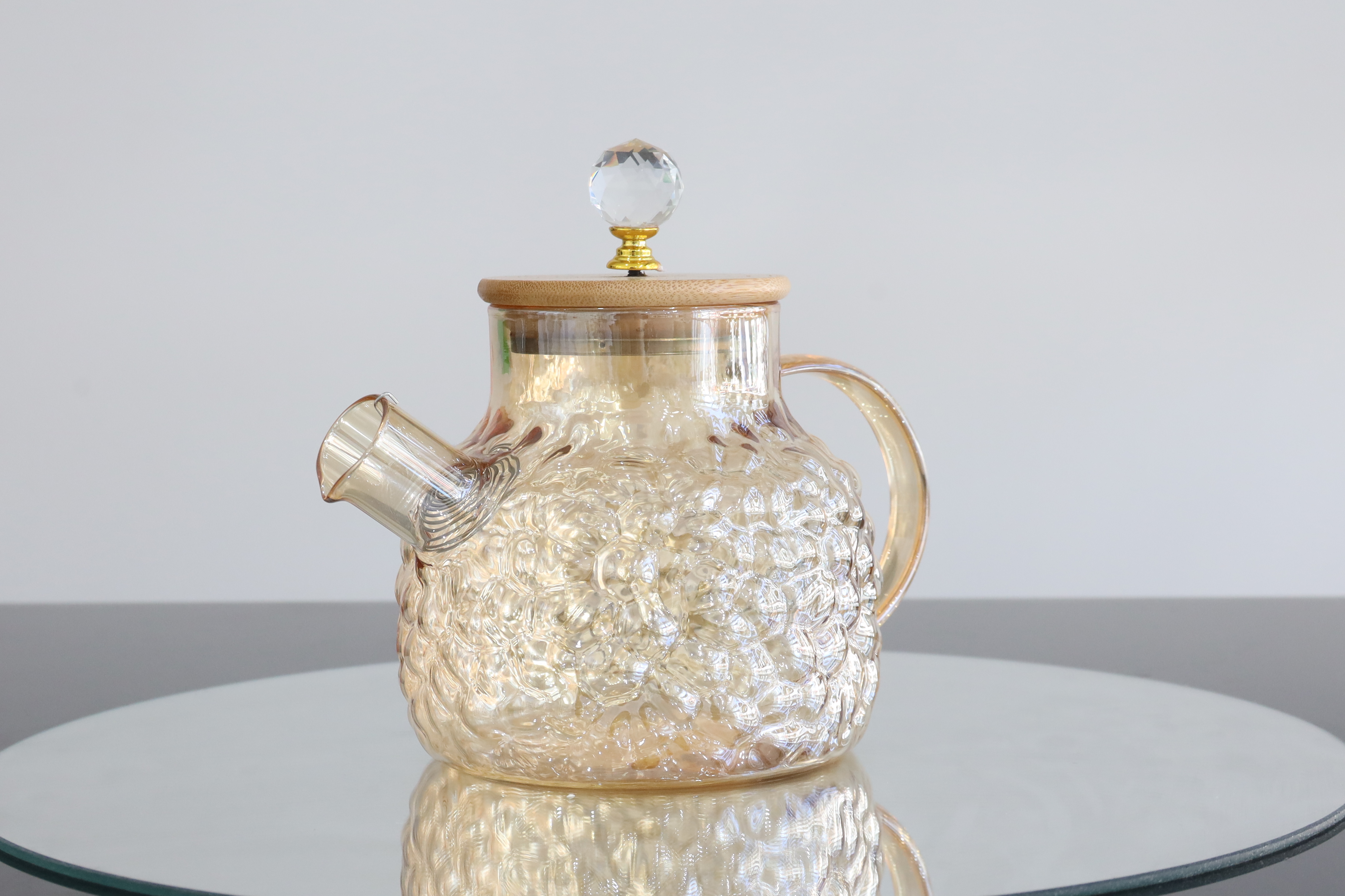 Théière en verre